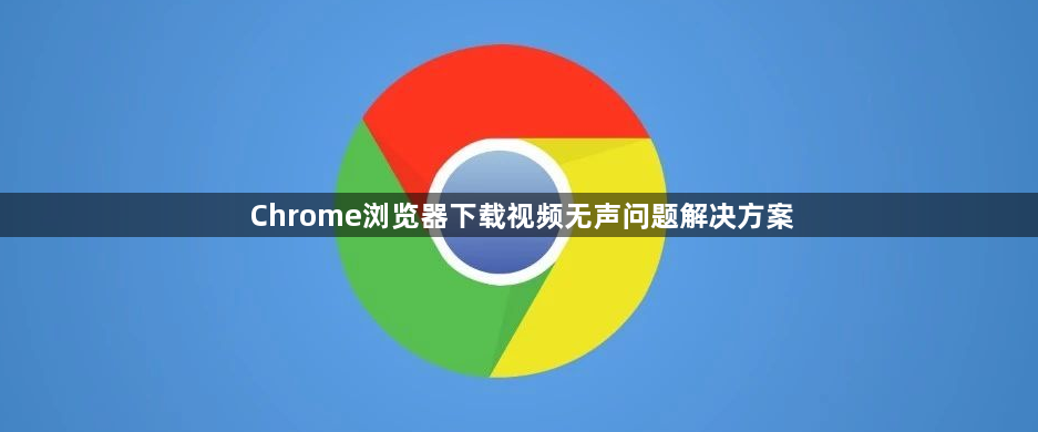 Chrome浏览器下载视频无声问题解决方案1