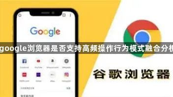 google浏览器是否支持高频操作行为模式融合分析1