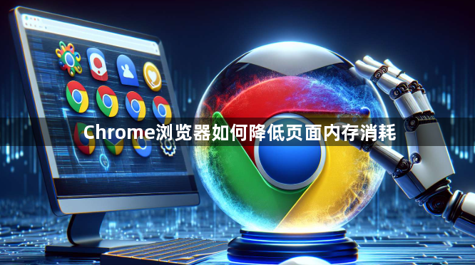 Chrome浏览器如何降低页面内存消耗1