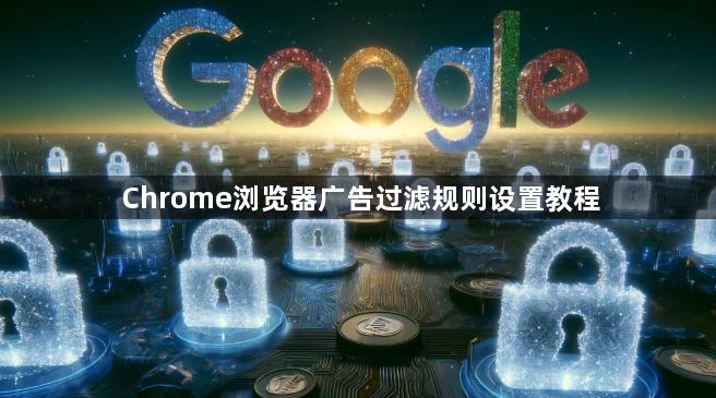 Chrome浏览器广告过滤规则设置教程1