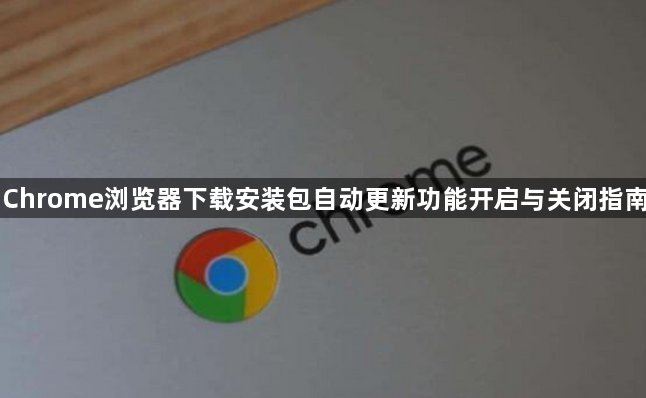 Chrome浏览器下载安装包自动更新功能开启与关闭指南1