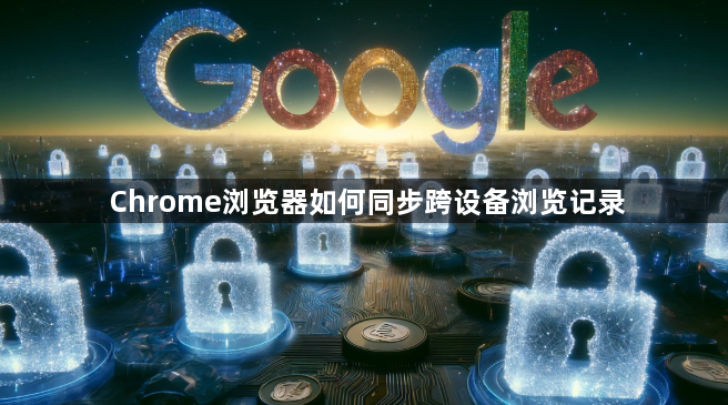 Chrome浏览器如何同步跨设备浏览记录1