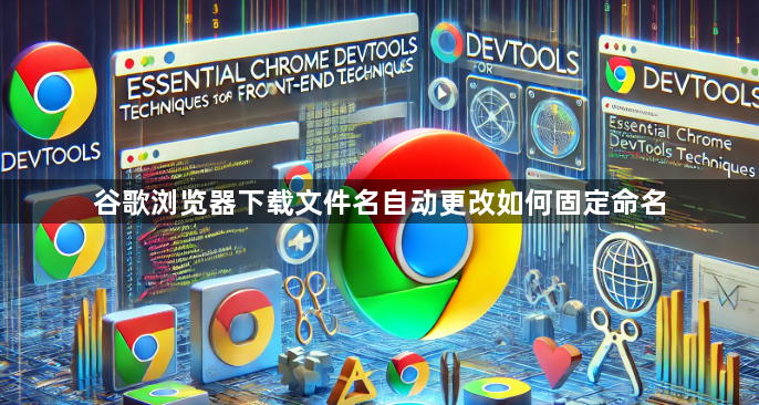 谷歌浏览器下载文件名自动更改如何固定命名1