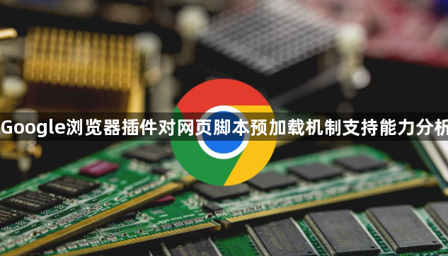 Google浏览器插件对网页脚本预加载机制支持能力分析1