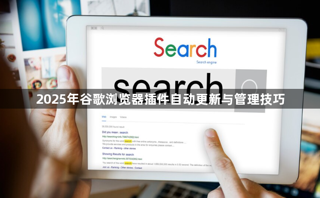 2025年谷歌浏览器插件自动更新与管理技巧1