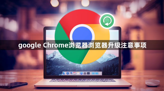 google Chrome浏览器浏览器升级注意事项1