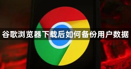 谷歌浏览器下载后如何备份用户数据1