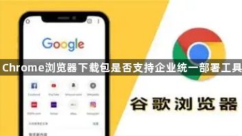 Chrome浏览器下载包是否支持企业统一部署工具1