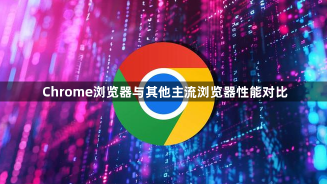 Chrome浏览器与其他主流浏览器性能对比1