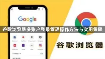 谷歌浏览器多账户登录管理操作方法与实用策略1