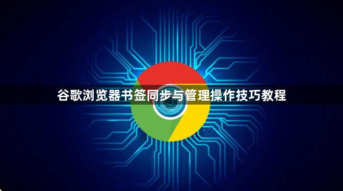 谷歌浏览器书签同步与管理操作技巧教程1