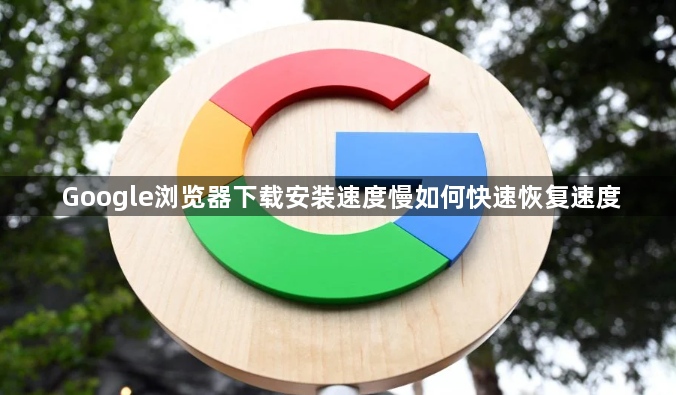 Google浏览器下载安装速度慢如何快速恢复速度1