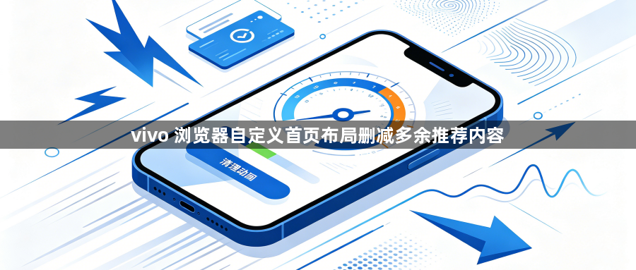 vivo 浏览器自定义首页布局删减多余推荐内容1