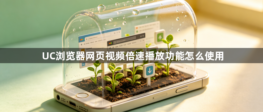 UC浏览器网页视频倍速播放功能怎么使用1