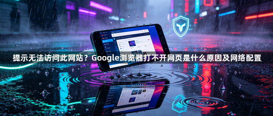 提示无法访问此网站？Google浏览器打不开网页是什么原因及网络配置1