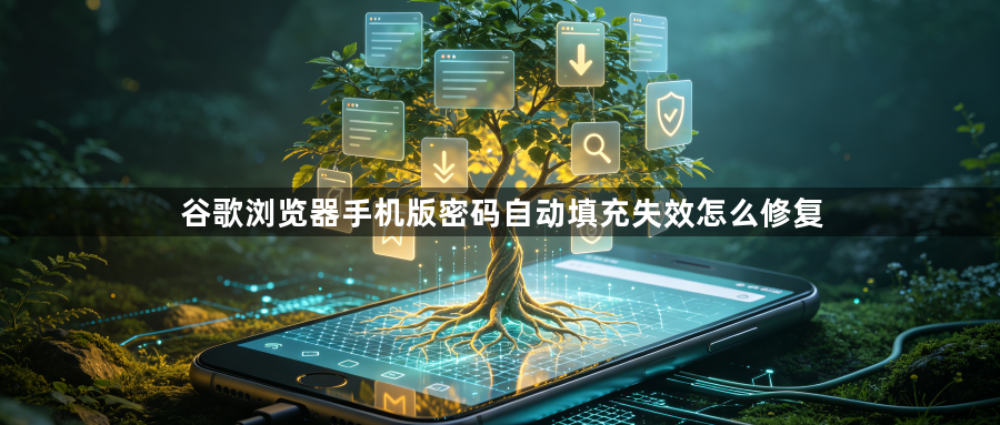 谷歌浏览器手机版密码自动填充失效怎么修复1