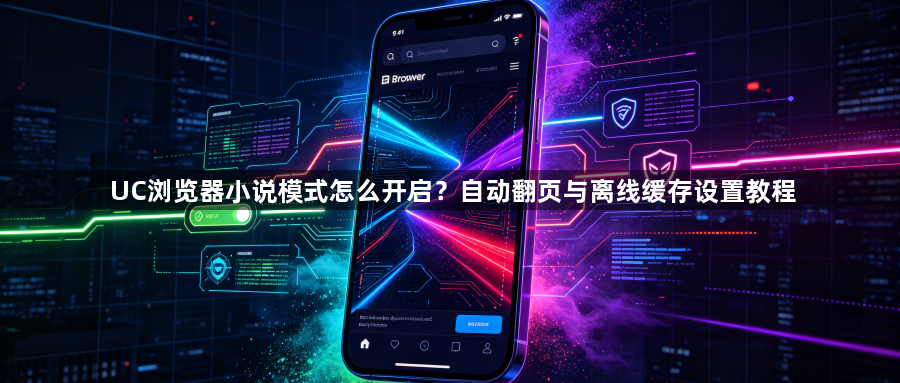 UC浏览器小说模式怎么开启？自动翻页与离线缓存设置教程1