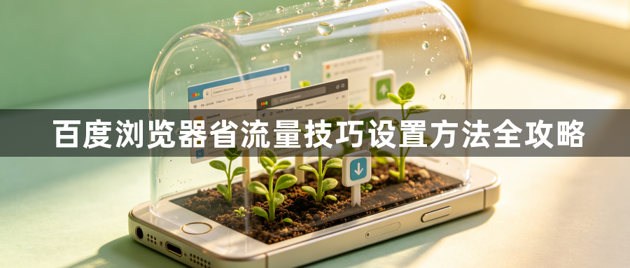 百度浏览器省流量技巧设置方法全攻略1