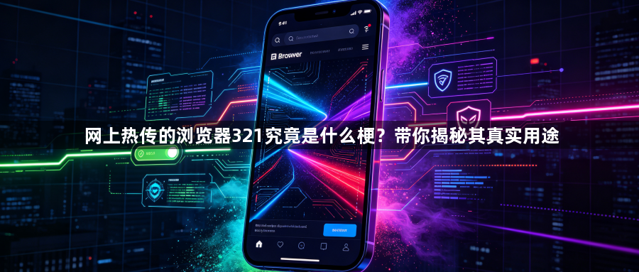 网上热传的浏览器321究竟是什么梗？带你揭秘其真实用途1