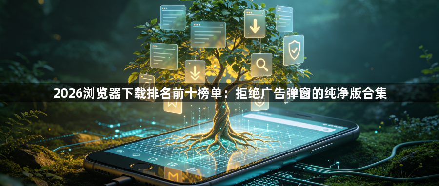 2026浏览器下载排名前十榜单：拒绝广告弹窗的纯净版合集1