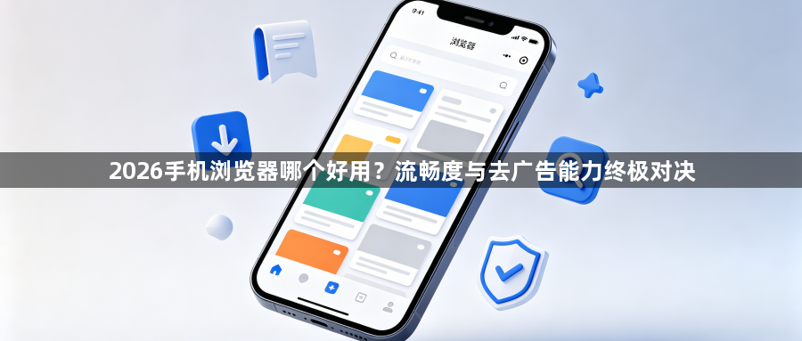 2026手机浏览器哪个好用？流畅度与去广告能力终极对决1