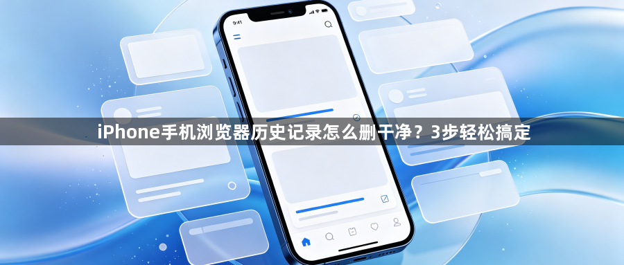 iPhone手机浏览器历史记录怎么删干净？3步轻松搞定1