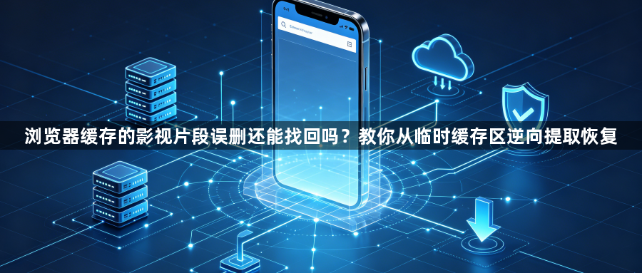 浏览器缓存的影视片段误删还能找回吗？教你从临时缓存区逆向提取恢复1