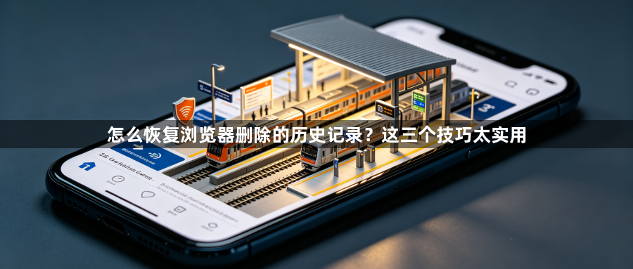 怎么恢复浏览器删除的历史记录？这三个技巧太实用1