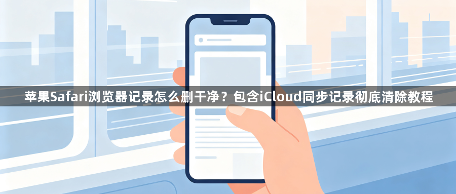 苹果Safari浏览器记录怎么删干净？包含iCloud同步记录彻底清除教程1