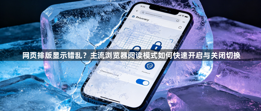 网页排版显示错乱？主流浏览器阅读模式如何快速开启与关闭切换1
