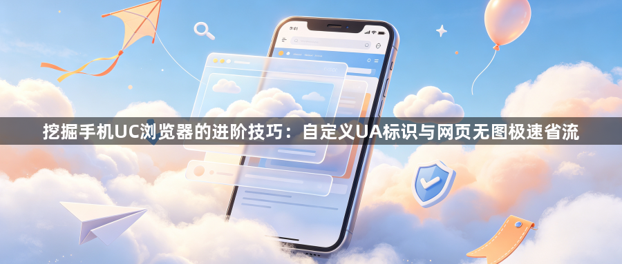 挖掘手机UC浏览器的进阶技巧：自定义UA标识与网页无图极速省流1