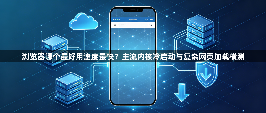 浏览器哪个最好用速度最快？主流内核冷启动与复杂网页加载横测1