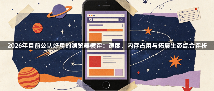 2026年目前公认好用的浏览器横评：速度、内存占用与拓展生态综合评析1