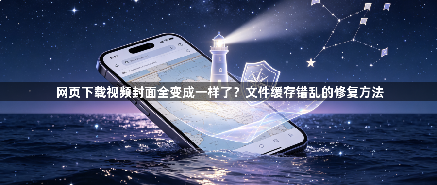 网页下载视频封面全变成一样了?文件缓存错乱的修复方法1